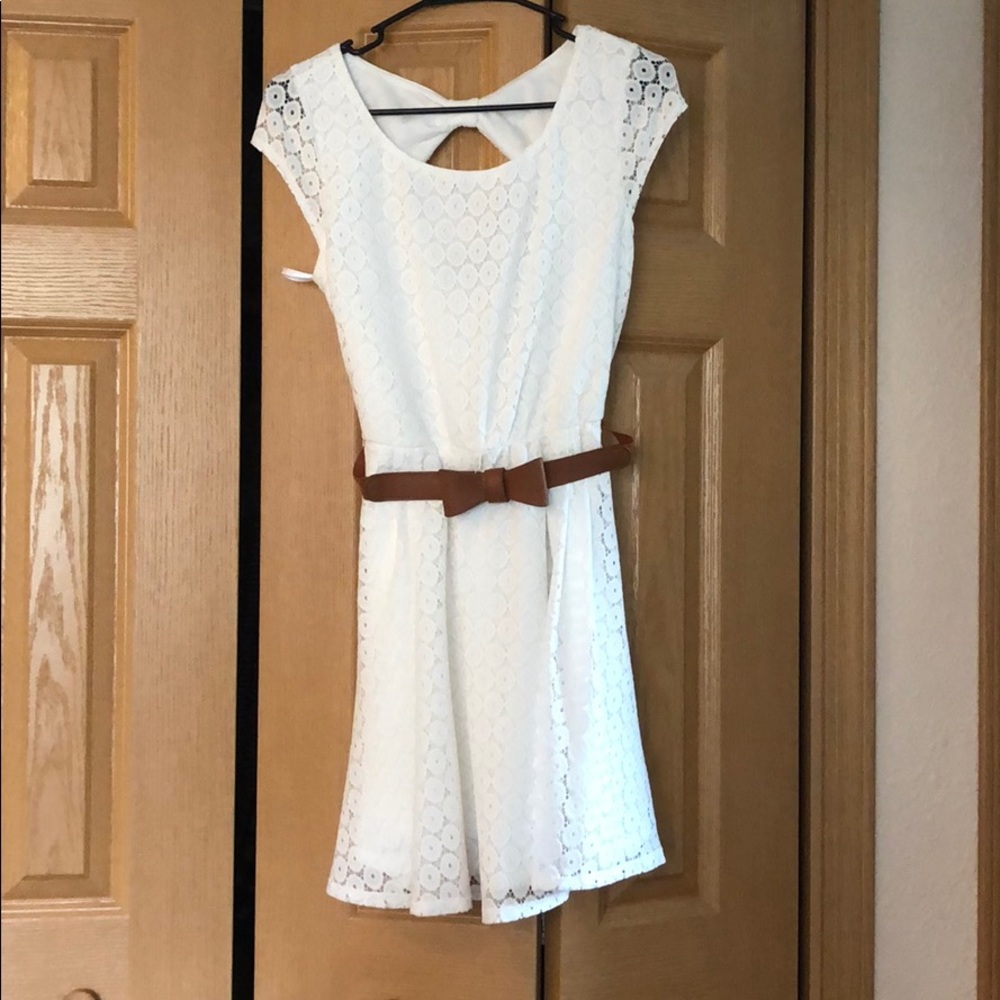 White dress